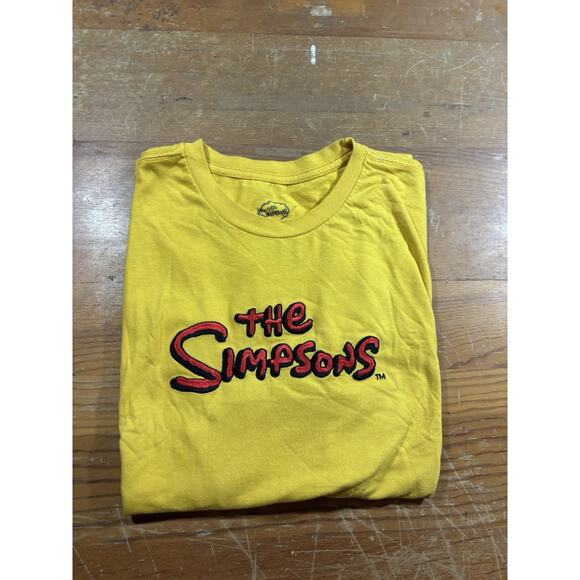 The Simpsons Yellow Graphic Tee Men’s XL — Allover Characters - Picture 7 of 7